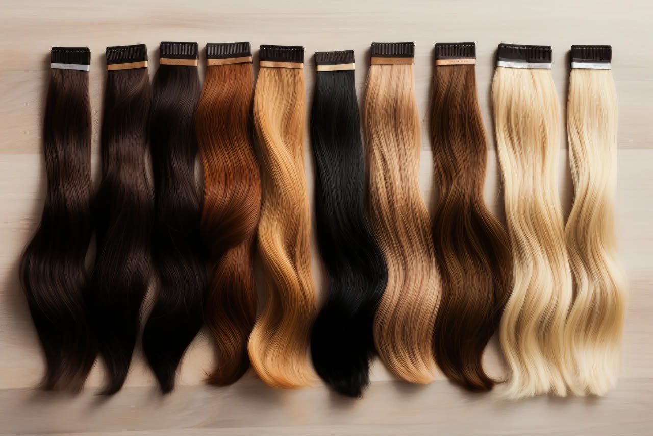 Luxury makeup products and beauty tools